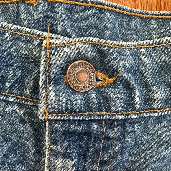 Vintage Levi’s 517 Mens Orange Tab Jeans. Made In 1996 USA. 20517-0217. … - Picture 9 of 15